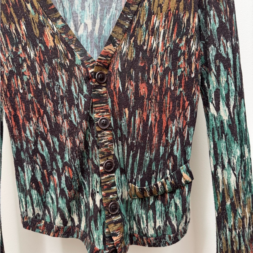 Comrags | Patterned Cardigan - Picture 3 of 5